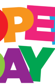 immagine scritta open day