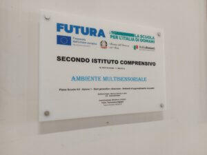 targa ingresso laboratorio